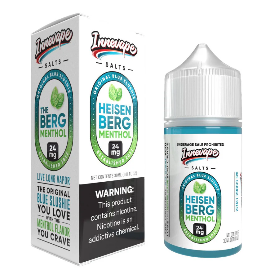 INNEVAPE HEISENBERG Menthol Salts 30ml - 24mg (1 pza)