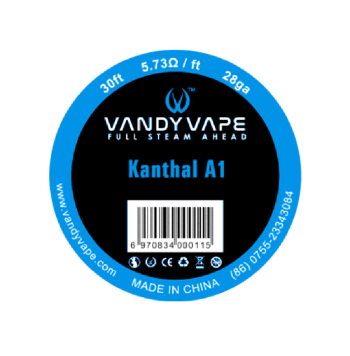 VandyVape Kanthal A1 28ga 30ft (1 pza)