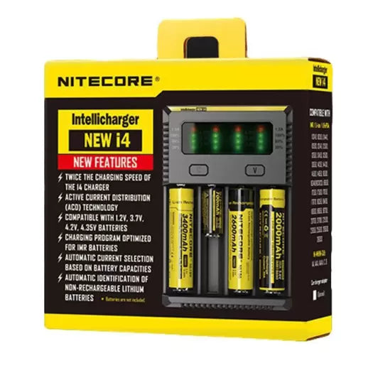 NITECORE Intelli-Charger i4 V2 (1 pza)