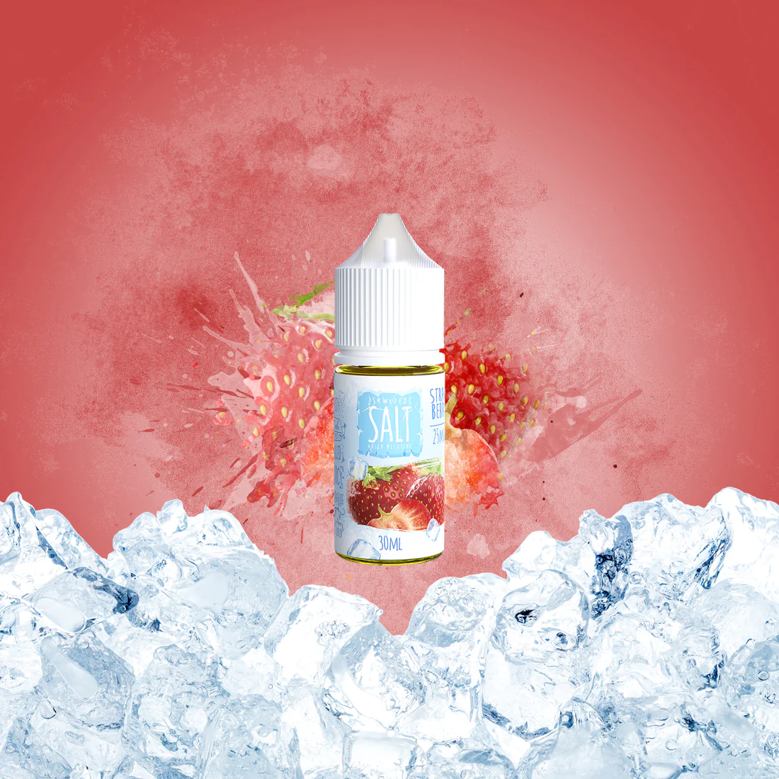 SKWEZED SALTS - Strawberry Ice 30ml - 25mg